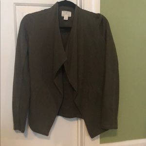 Caslon Drape Collar Knit Blazer Size XS